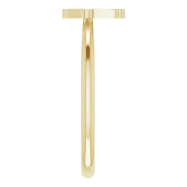 14K Yellow Gold Hamsa Stackable Ring