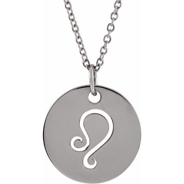 Zodiac Disc Necklace 16-18"