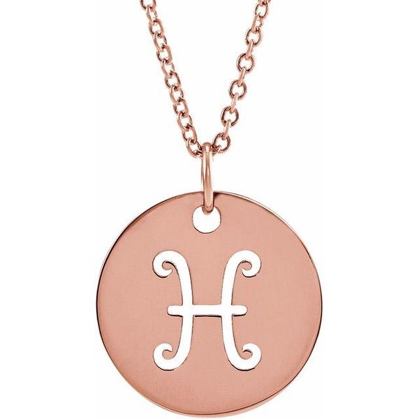 Zodiac Disc Necklace 16-18"