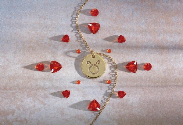 Zodiac Disc Necklace 16-18"