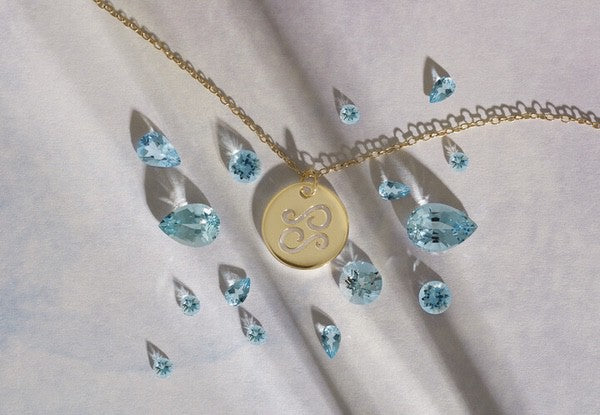 Zodiac Disc Necklace 16-18"