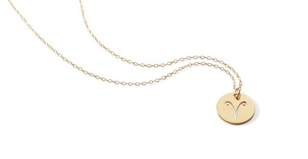 Zodiac Disc Necklace 16-18"