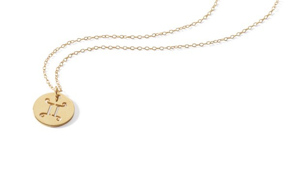 Zodiac Disc Necklace 16-18"