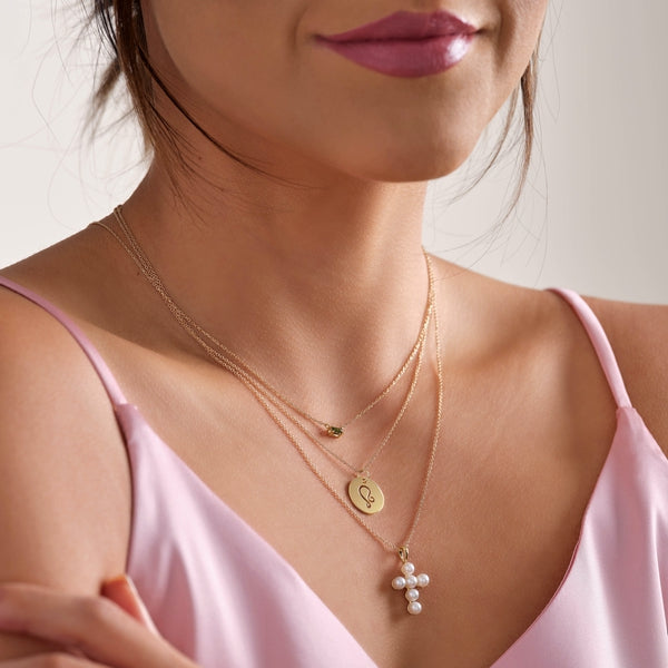 Zodiac Disc Necklace 16-18"