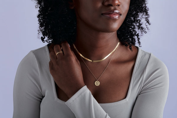 Zodiac Disc Necklace 16-18"