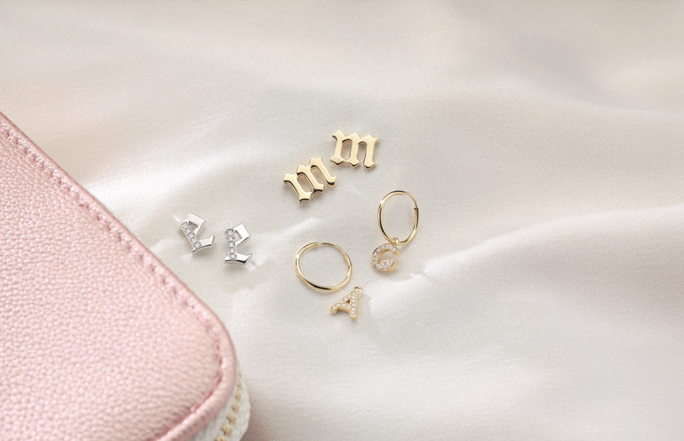 14K Solid Gold Flexible Endless Hoop Earrings