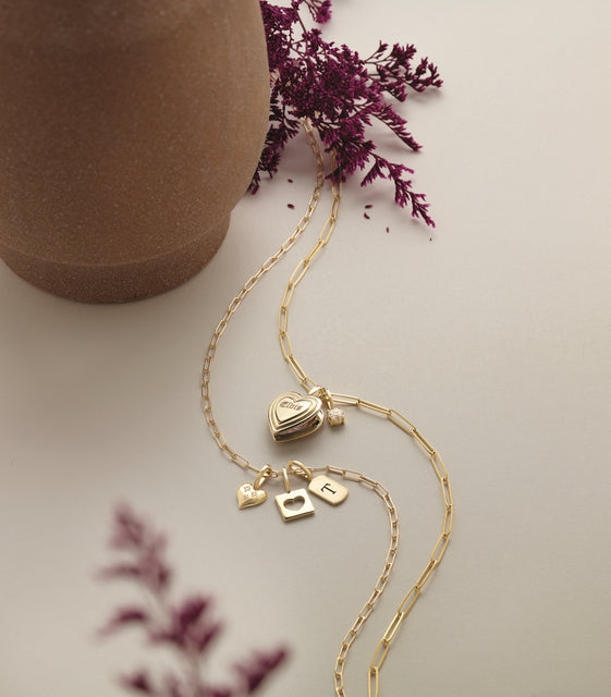 14K Gold 2.6 mm Elongated Flat Link Chain Bracelet