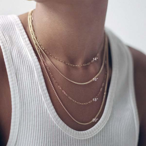 1/5 CTW Diamond 3-Station Necklace in 14K Gold 16"-18"