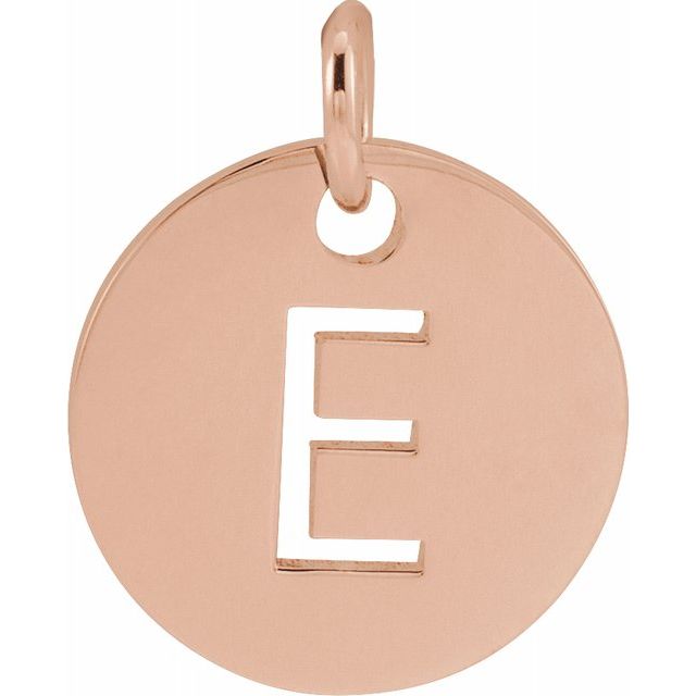 Initial Disc Name Necklace 16"-18"