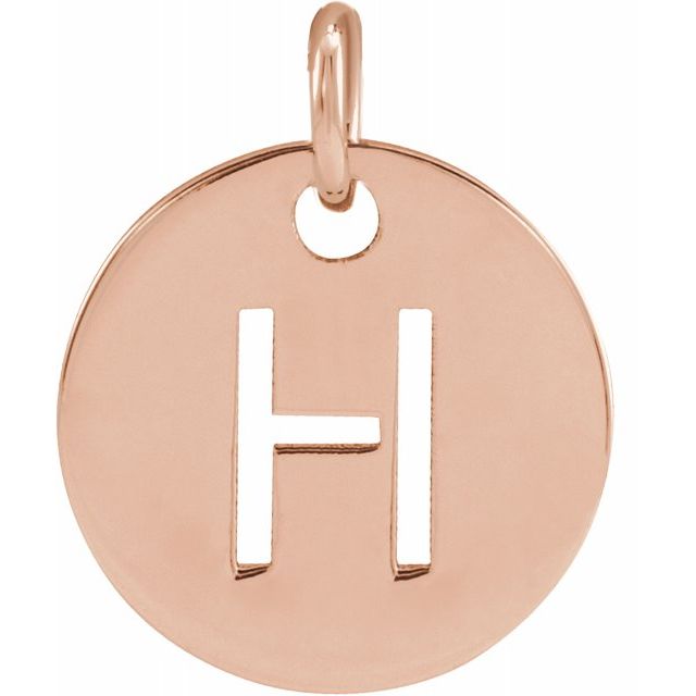 Initial Disc Name Necklace 16"-18"
