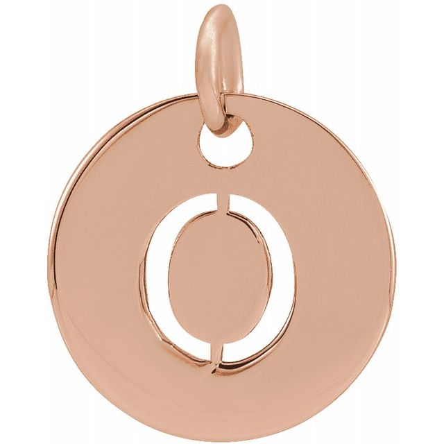 Initial Disc Name Necklace 16"-18"