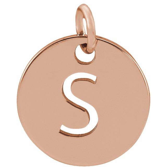 Initial Disc Name Necklace 16"-18"